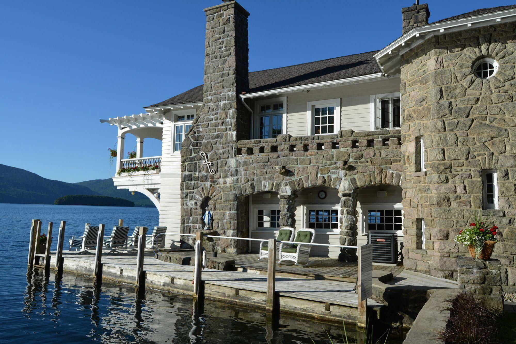 Lake George Boathouse Waterfront Lodging Bolton Landing Exterior foto