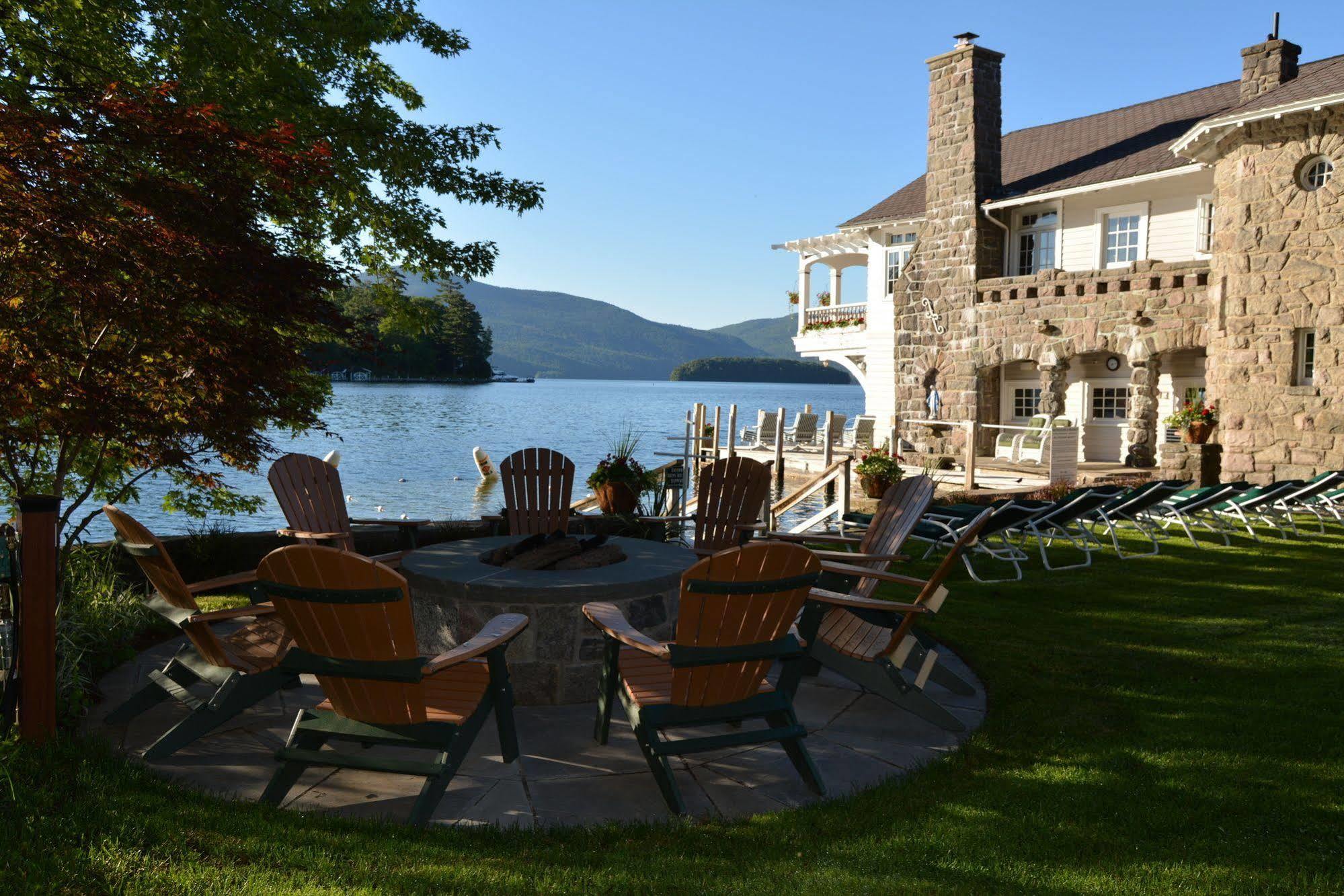 Lake George Boathouse Waterfront Lodging Bolton Landing Exterior foto